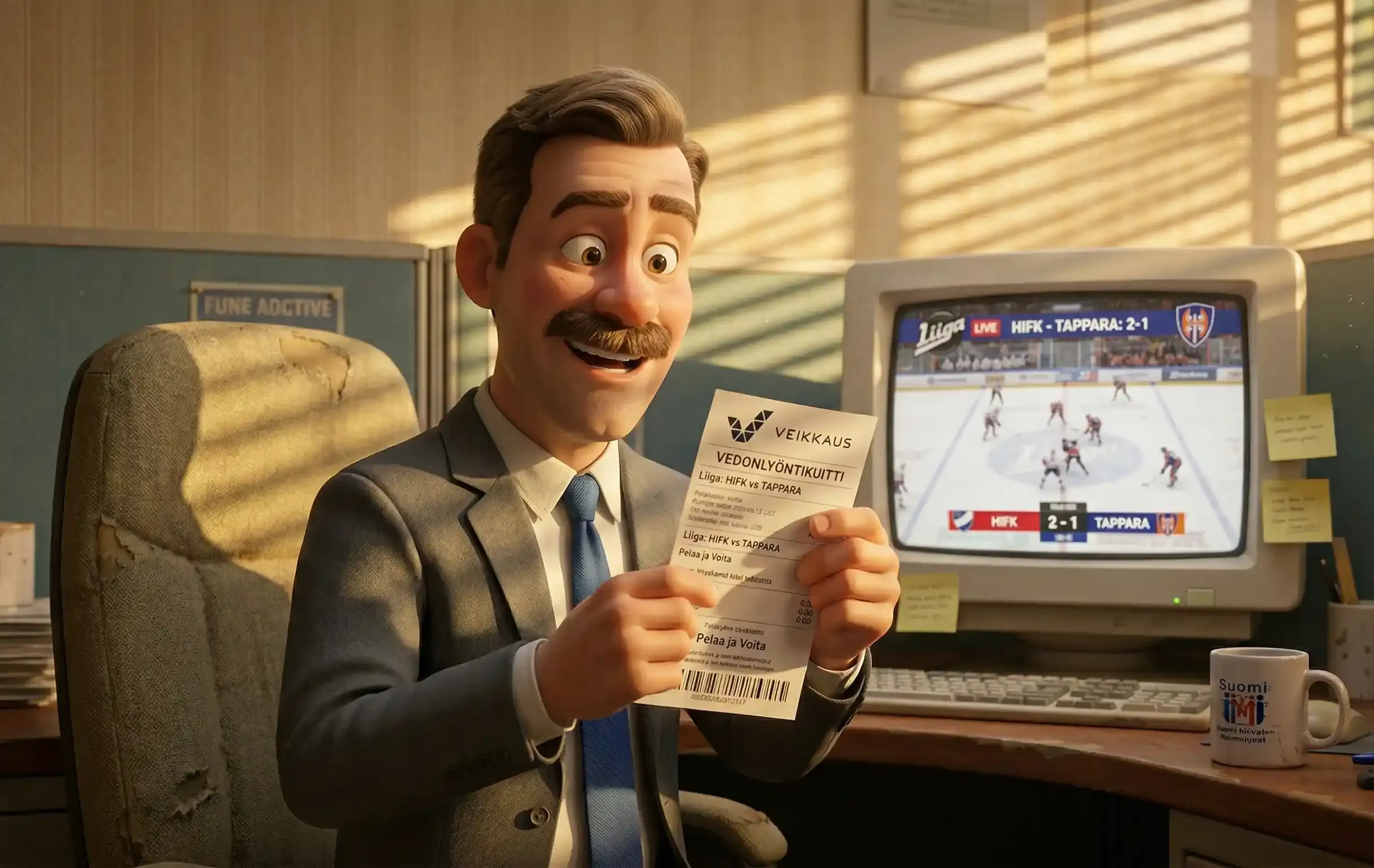 Spinboss live vedonlyönti – Suomalainen betsaaja seuraa Liiga-ottelua toimistolla